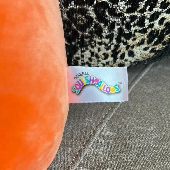 Squishmallows Orange and Green Carrot Stuffed Animal - Picture 2 of 5